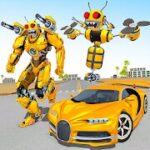 Bee Robot Car Transformation Game Mod Apk