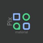 pix material dark icon pack apk download