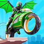 download cyber bike racing mod apk