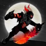 download stickman warrior fighting game mod apk