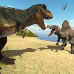 Real Dinosaur Hunting Game MOD APK (GOD MODE/DUMB ENEMY)