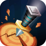 Knife Throw 3D MOD APK (UNLIMITED GOLD/UNLIMITED SPIN)