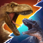 Jurassic Warfare MOD APK :Dino Battle (Unlimited Gold)