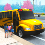 School Bus Simulator Driving MOD APK (Unlimited Money/Gold)