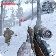 World War WW2 Shooting Games MOD APK (GOD MODE/DUMB ENEMY)