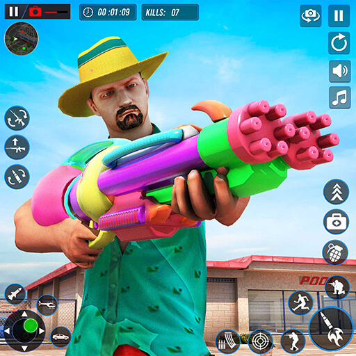 FPS Shooting Game MOD APK :Gun Game 3D (ENEMY CAN'T ATTACK)