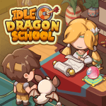 Idle Dragon School MOD APK Tycoon Game (MEGA MOD) Download