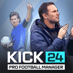 KICK 24 MOD APK :Pro Football Manager (Unlimited Money) Download